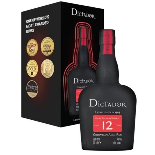 Dictador Rum 12 years 0,7l DD.