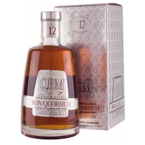 Ron Quorhum Rum 12 years 0,7l DD.