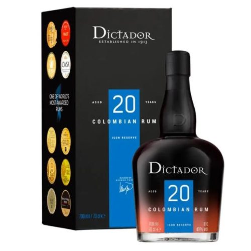 Dictador Rum 20 years 0,7l DD.