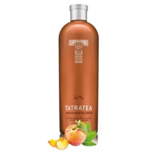 Tatratea Likőr 42% Őszibarack&Fehértea 0,7l
