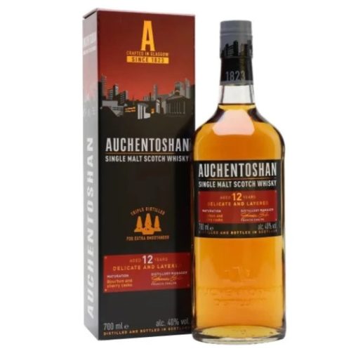 Auchentoshan Whisky 12 years Single Malt Scotch 0,7l DD.