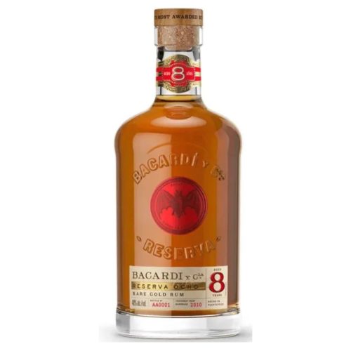 Bacardi Rum 8 years Rare Reserva Ocho Gold 0,7l