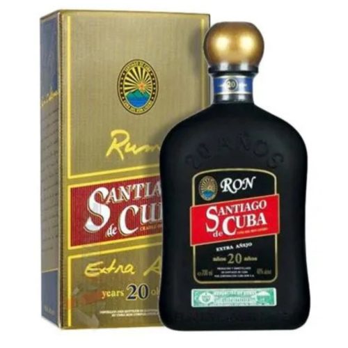 Santiago De Cuba Rum 20 years Extra Anejo 0,7l DD.
