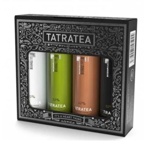 Tatratea Likőr Mini Set (22%,32%,42%,52%) 4*0,04l DD.