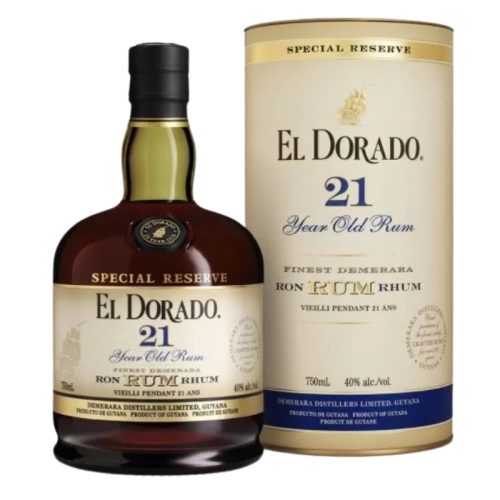 El Dorado Rum 21 years 0,7l DD.