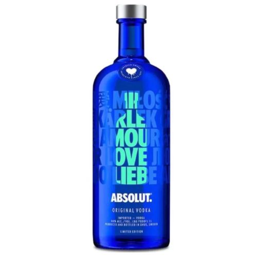 Absolut Vodka Blue Love Edition 0,7l