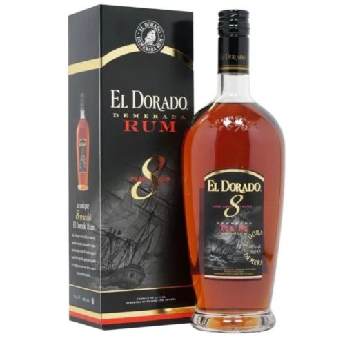 El Dorado Rum 8 years Demarara 0,7l DD.