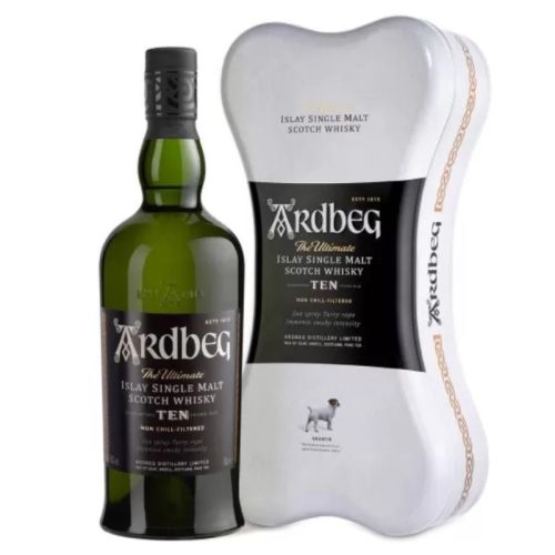Ardbeg Whisky 10 years Ardbone Islay Single Malt Scotch 0,7l DD.