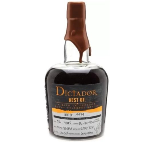Dictador Rum The Best Of 1979. Extremo 0,7l