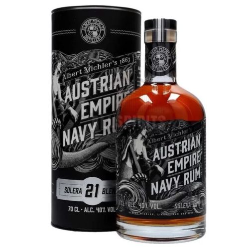 Austrian Empire Navy Rum 21 years Solera 0,7l DD.