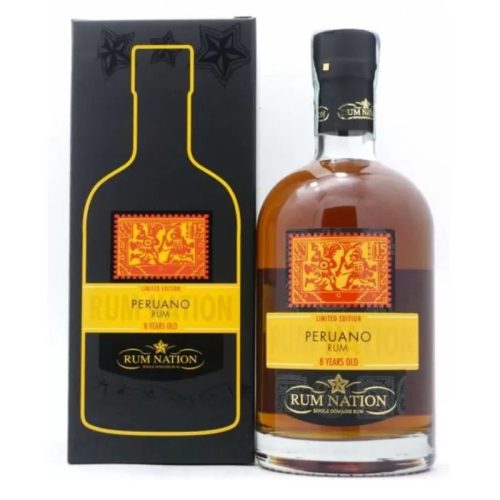 Rum Nation Rum 8 years Peruano Limited Edition 0,7l DD.