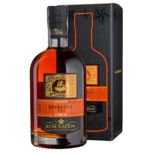 Rum Nation Rum 8 years Barbados Limited Edition 0,7l DD.