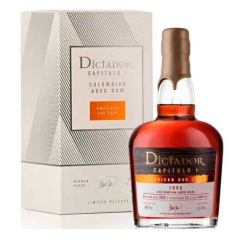 Dictador Rum Capitulo I. American Oak Cask 1996. Bottled: 2020. 0,7l DD.