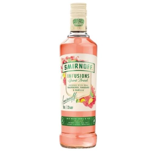 Smirnoff Vodka Infusions Raspberry, Rhubarb & Vanilla 1l