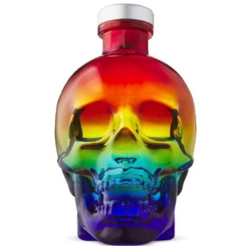 Crystal Head Vodka Rainbow Limited Edition Pride Bottle 0,7l