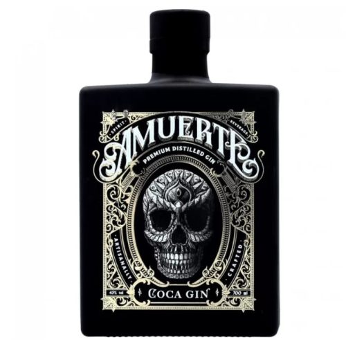 Amuerte Gin Black Coca Premium Distilled 0,7l