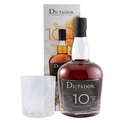 Dictador Rum 10 years 0,7l DD.