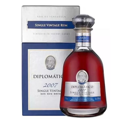 Diplomatico Rum Single Vintage 2007. 0,7l DD.