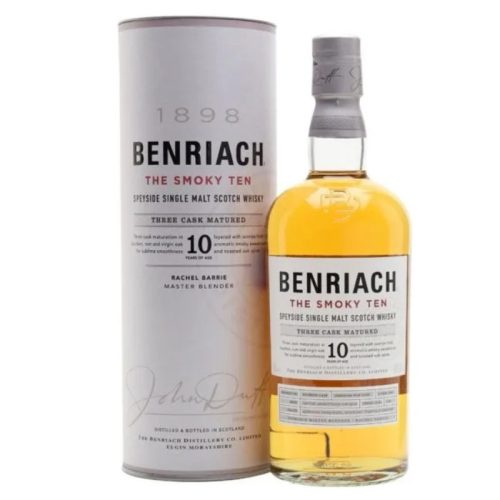 Benriach Whisky 10 years The Smoky Ten Single Malt Scotch 0,7l DD.