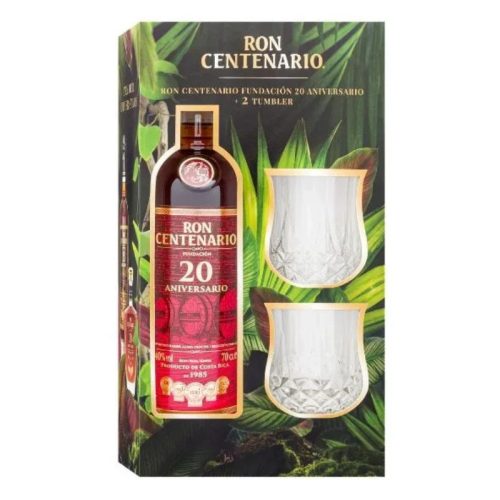 Centenario Rum 20 years Fundación 0,7l DD.