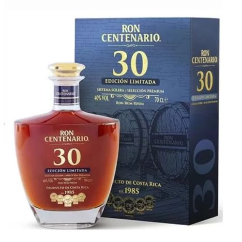 Centenario Rum 30 years Aniversario Edición Limitada 0,7l DD.