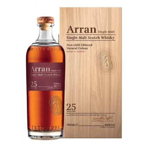 Arran Whisky 25 years Single Malt Scotch 0,7l DD.