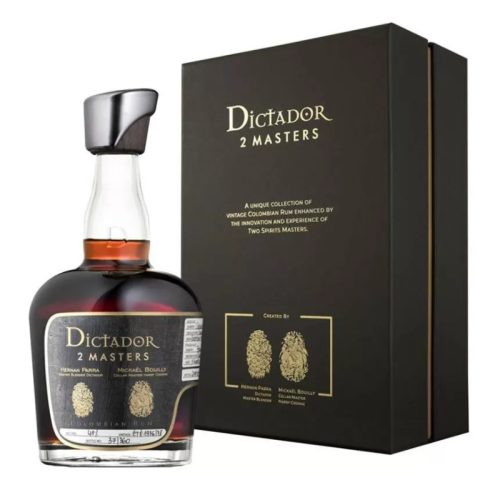 Dictador Rum 2 Masters Vintage 1977 Leclerc Briant Champagne Cask 0,7l DD.