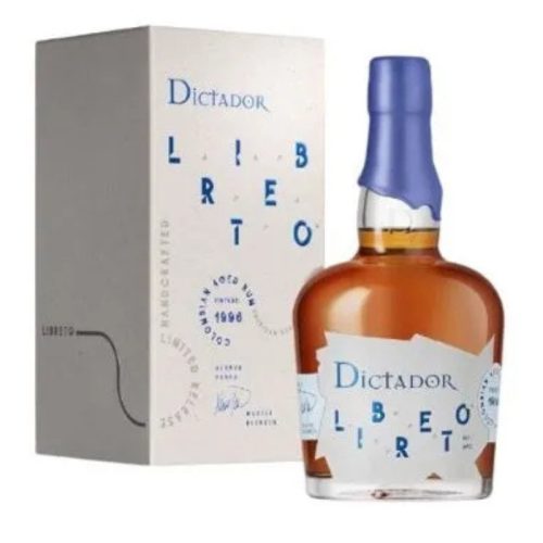 Dictador Rum Libreto 1998. Sherry Cask Limited Release 0,7l DD.