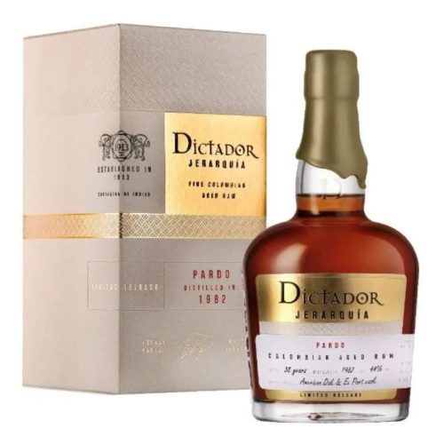 Dictador Rum Jerarquía Pardo 1991. American Oak & Ex Sherry Cask Limited Release 0,7l DD.