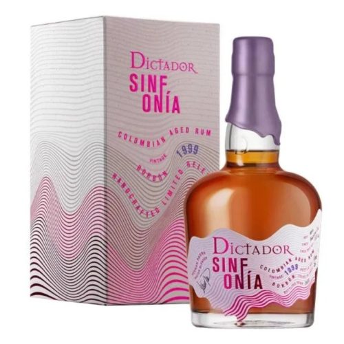 Dictador Rum Sinfonía Fino 2008. Sherry Cask Limited Release 0,7l DD.