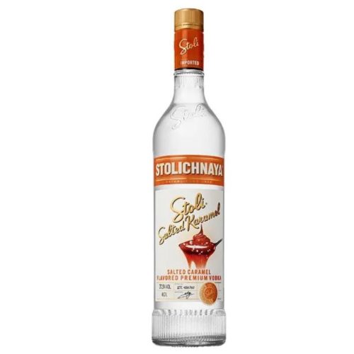 Stolichnaya Vodka Flavored Stoli Salted Karamel (sós karamell) 0,7l