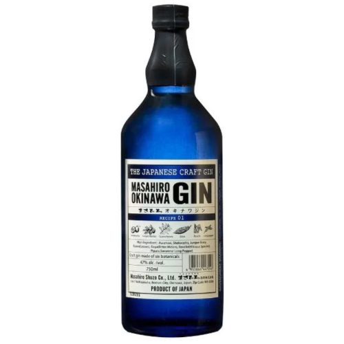 Masahiro Okinawa Gin Recipe 01 Japanese Craft 0,7l