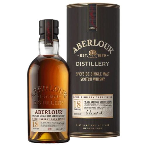 Aberlour Whisky 18 years Double Sherry Cask Speyside Single Malt Scotch 0,7l DD.