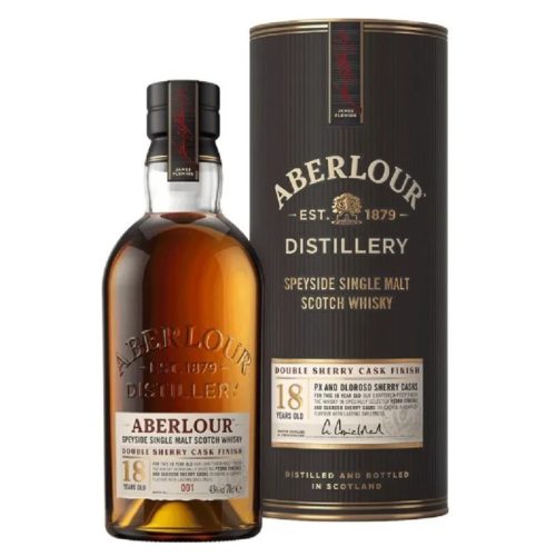 Aberlour Whisky 18 years Double Sherry Cask Finish Speyside Single Malt Scotch 0,7l DD.