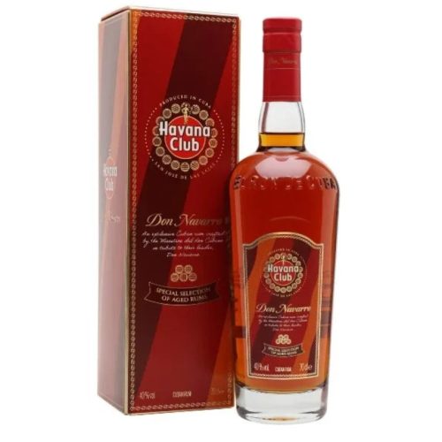 Havana Club Rum Don Navarro Special Selection of Aged Rums 0,7l DD.