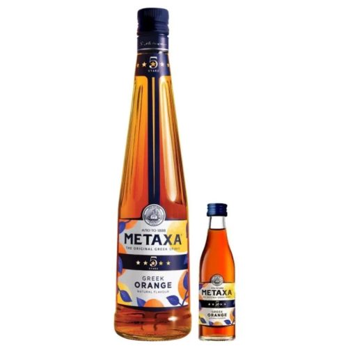 Metaxa Konyak 5* Greek Orange Natural Flavour 0,7l + 0,05l
