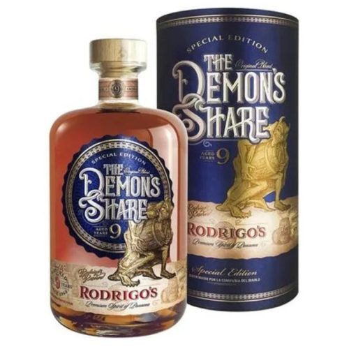 The Demons Share Rum 9 years Rodrigos Special Edition 0,7l DD.