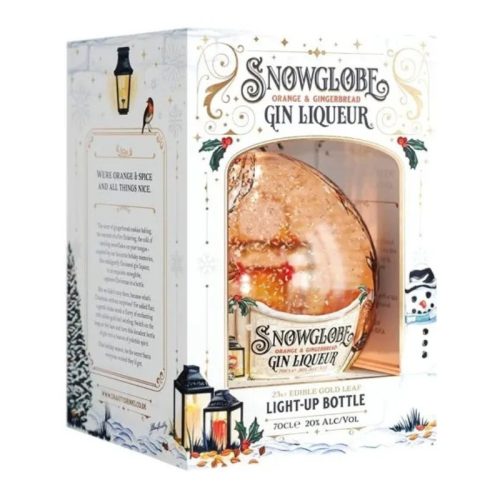 Snowglobe Gin Likőr Orange & Gingerbread 0,7l DD.