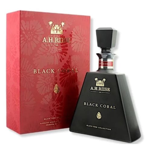 A.H. Riise Rum Black Gem Collection Black Coral 0,7l DD.