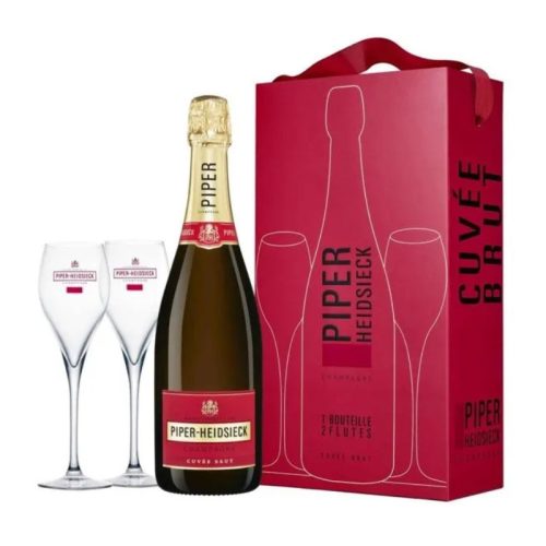 Piper Heidsieck Champagne Cuvée Brut 0,75l Gift Set