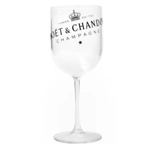 Moët & Chandon Champagne Acryl Kehely Szett