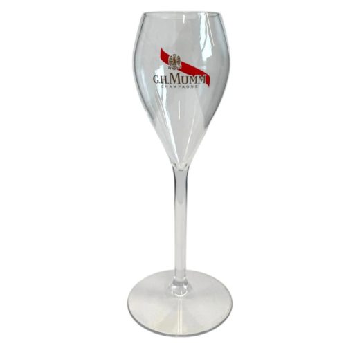 Mumm Champagne Acryl Kehely Szett
